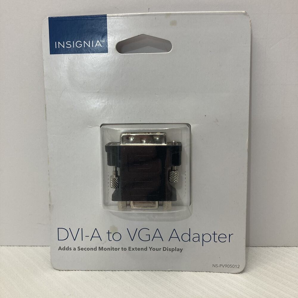 DVI-A to VGA Adapter By Insignia